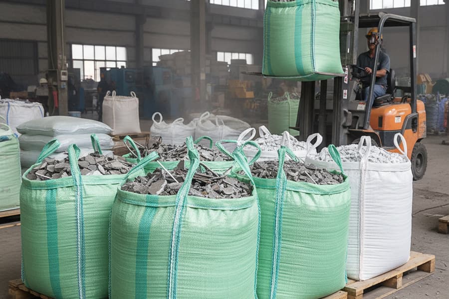 Ảnh: bao tải dứa được ứng dụng trong công nghiệp